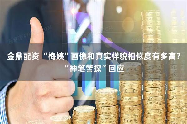 金鼎配资 “梅姨”画像和真实样貌相似度有多高？“神笔警探”回应
