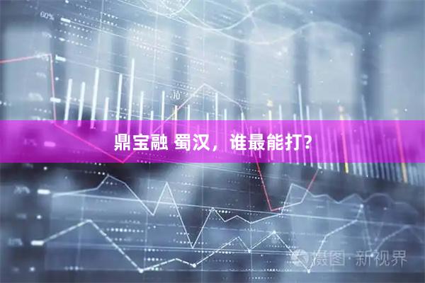 鼎宝融 蜀汉，谁最能打？
