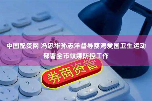 中国配资网 冯忠华孙志洋督导荔湾爱国卫生运动部署全市蚊媒防控工作